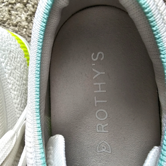 Rothys The Lace-Up Sneakers Size 8 - Picture 11 of 16